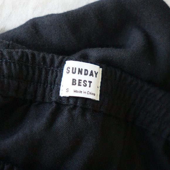 Aritzia Black Strapless Jumpsuit - Picture 4 of 9